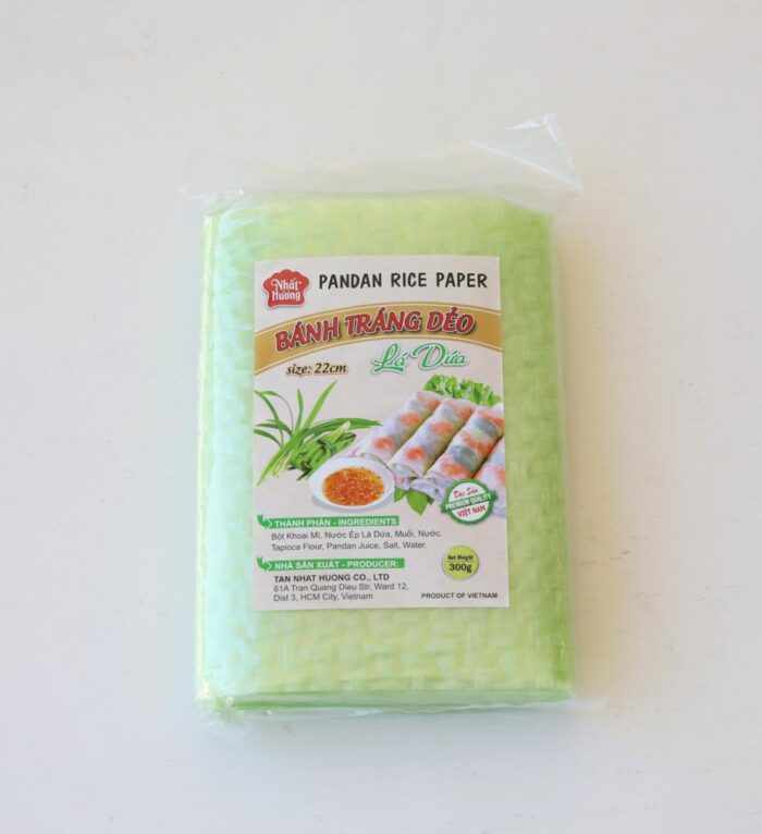 Bánh Tráng Dẻo Lá Dứa